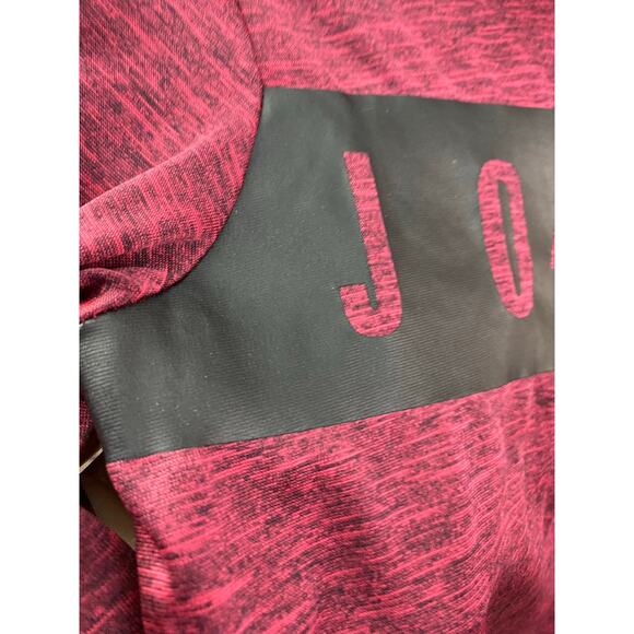 Jordan Red Dri-FIT Hoodie – Youth Large – Black Chest Print - Picture 9 of 11